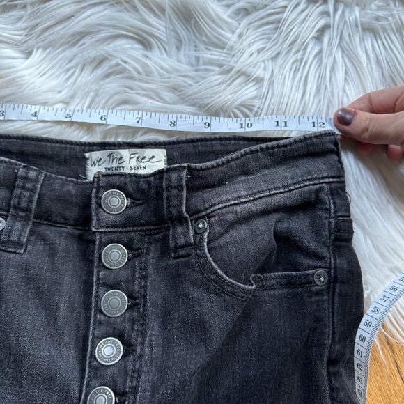 Free People Irreplaceable Flare Jeans – Black – Size 37 - Picture 8 of 10